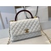 Chanel Coco flap bag re handle 29 cm