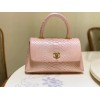Chanel Coco Pink Python Mini Bag