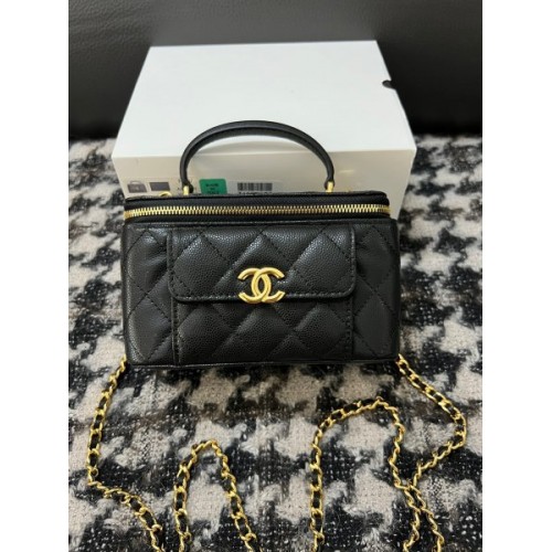 Chanel 22A Quilted Mini Vanity Bag