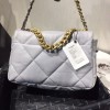 Chanel 19 flap bag Grey