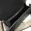 Chanel Snake Leather Boy Bag with Top Handle Black Gold A14041 VS02449