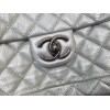 Chanel Flap Travel Bag in Silver