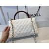 Chanel Coco flap bag re handle 29 cm