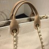 Chanel Deauville Tote Bag White