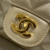 Chanel CF golden caviar leather 25 bag