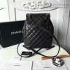 Chanel Quilted Lambskin Backpack Black 170303 VS03923