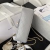 Chanel 22B Mini CF handle gray bag