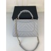 Chanel Chevron Trendy CC Flap Top Handle Bag