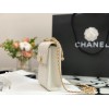 Chanel Quilted Lambskin Phone Holder with Chain Black