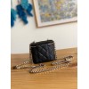 Chanel vanity black caviar COCO letter small/ mini bag