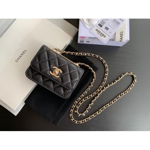 Chanel CC Woc Mini Black Bag