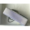 Chanel classic multicolor light blue CF flap bag 25cm