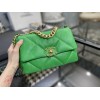 Chanel 19 Flap Bag Green 26cm