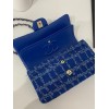 Chanel CF denim tweed bag 25cm