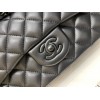 Chanel flap bag all black small size 20