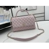 Chanel coco pink flap bag gold hardware 29 cm