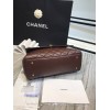 Chanel Flap Bag Large Red Gold Hardware 33cm