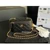 Chanel Vantiy Case Black Leather Bag