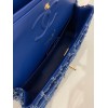 Chanel CF denim tweed bag 25cm