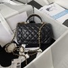 Chanel 22B Mini CF handle black bag