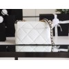 Chanel 19 White Gold Hardware 30cm