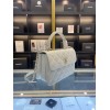 Chanel New Trendy White CC Flap Top Handle Bag