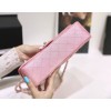 Chanel iridescent pink flap bag 25cm
