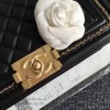 Chanel Lambskin Medium Boy Bag A67086 Black 2017 VS03723