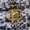 Chanel tweed classic flap bag 25cm