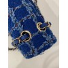 Chanel CF denim tweed bag 25cm