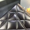 Chanel 17CM Mini Flap Bag Lambskin Leather With Gold&silver hardware