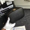 Chanel Lambskin Drawstring Bag Black A91885 VS03955