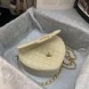 Chanel New Heart Shaped Bag AS2060 Cream
