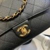 Chanel shoulder flap bag AS1459 in black