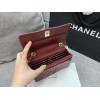 Chanel woc 19cm wine bag