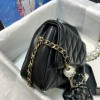 Chanel pearl chain flap bag