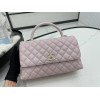 Chanel coco pink flap bag gold hardware 29 cm