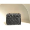 Chanel classic flap black 17cm bag