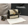 Chanel spring pearls clutch