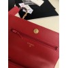 Chanel Quilted 19 Wallet on Chain WOC Red 2019