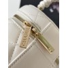 Chanel CC vanity white 2 way bag