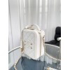 Chanel vanity phone case white