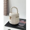 Chanel CC vanity white 2 way bag