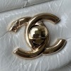 Chanel mini flap bag new white AS2892