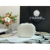 Chanel Lambskin Small Vanity Case AS2630 White
