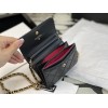 Chanel super mini flapbag with pearl handle