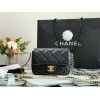 Chanel classic flap bag with pearl