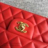 Fashion Classic Chanel Lambskin Flap Shoulder Bag Red A01112 VS00699