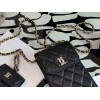 Chanel air pod phone case black