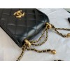 Chanel Quilted Lambskin Phone Holder with Chain